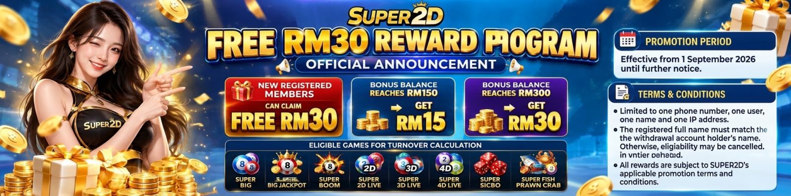 FREE RM30 Reward Progam
